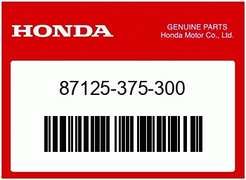 Honda EMBLEM, Honda-Teilenummer 87125375300