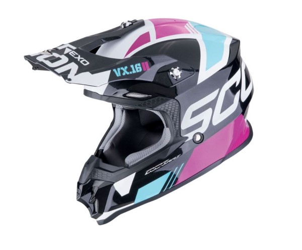 SCORPION VX-16 EVO AIR ANALOG Offroadhelm