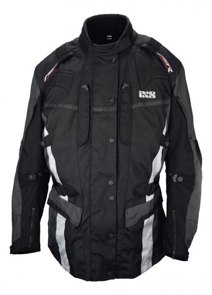 iXS-Herrenjacke Namur schwarz-grau