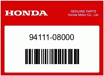 Honda FEDERRING, 8MM, Honda-Teilenummer 9411108000