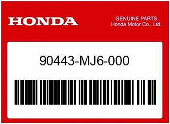 Honda SCHEIBE, NEUTRAL, Honda-Teilenummer 90443MJ6000
