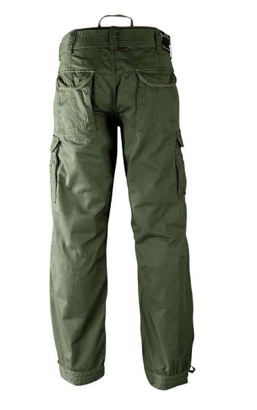 JOHN DOE Regular Cargo Green Motorradhose