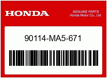 Honda ZAPFENBOLZEN, HEBELGRIFF, Honda-Teilenummer 90114MA5671