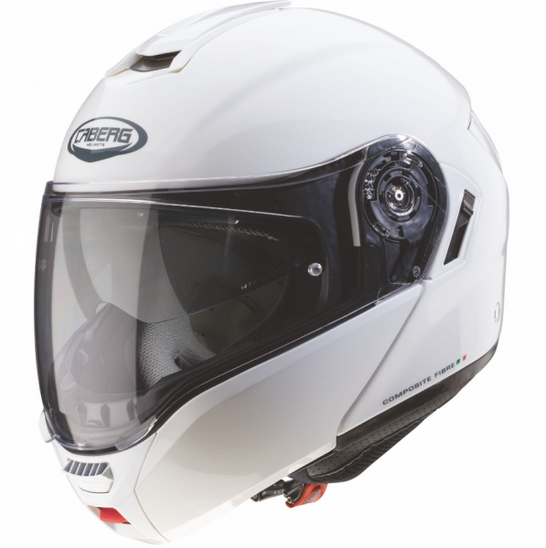 CABERG LEVO WEISS METALLIC KLAPPHELM