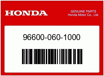 Honda INNENSECHSKANTSCHRAUBE 6x10 966000601000