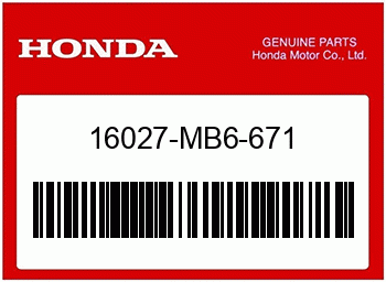 Honda, Verbinder Benzinschlauch