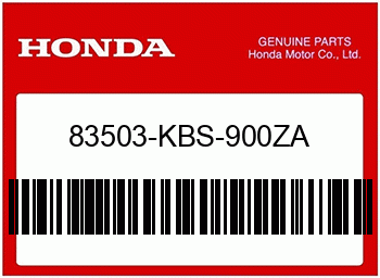 Honda AUFKLEBER, Honda-Teilenummer 83503KBS900ZA