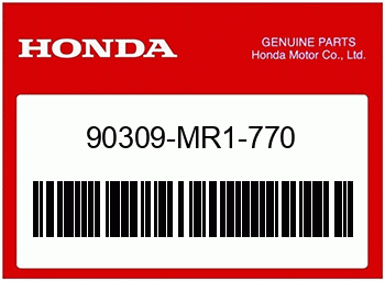 Honda FLANSCHENMUTTER, 8MM, Honda-Teilenummer 90309MR1770