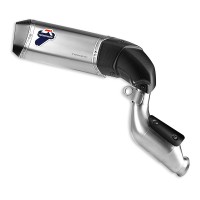 Ducati Original Kit zugelassener obenliegender Schalldämpfer mit Katalysator am Endkrümmer Ducati Original Kit zugelassener obenliegender Schalldämpfer mit Katalysator am Endkrümmer