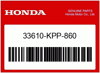 Honda STUETZE, H. BLINKER, CBR125R 2004 - 2010 / 33610KPP860