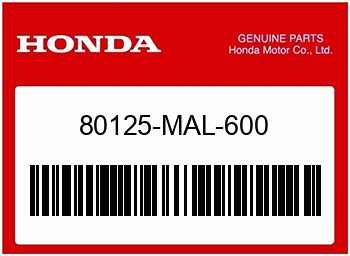 Honda FESTSTELLHUELSE, BLINKER, Honda-Teilenummer 80125MAL600