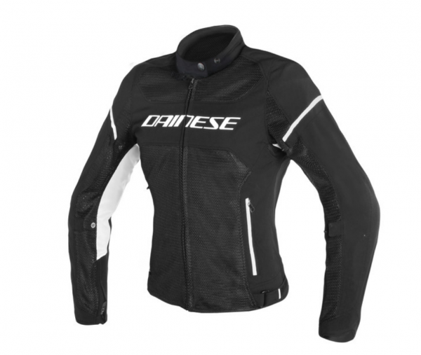 Dainese Motorrad Jacke Textil AIR FRAME D1 DAMEN Schwarz/Weiß