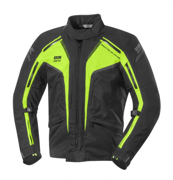 iXS Gore-Tex Jacke Modesto schwarz-fluo gelb