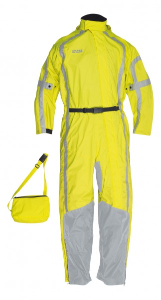 iXS X-Regenkombi Niagara 2 fluo gelb-grau