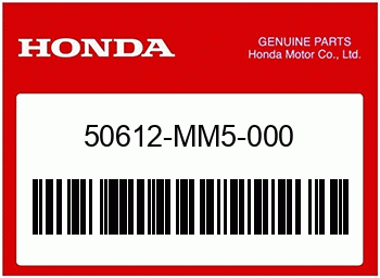 Honda ARM, R. FUSSRASTE, Honda-Teilenummer 50612MM5000