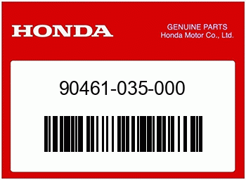 Honda NUTSCHEIBE, 17MM, Honda-Teilenummer 90461035000
