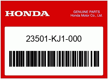 Honda FUENFTES ZAHNRAD, NEBENWE, Honda-Teilenummer 23501KJ1000