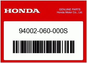 Honda MUTTER 6MM, Honda-Teilenummer 94002060000S