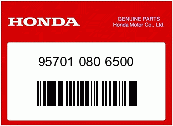 Honda FLANSCHENSCHRAUBE, 8X65, 957010806500