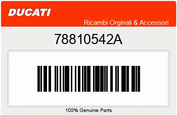 Ducati DICHTUNG, Ducati-Teilenummer 78810542A