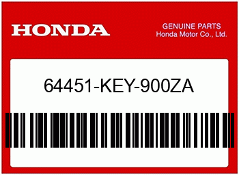 Honda TANKKLAPPE *NH186R *, Honda-Teilenummer 64451KEY900ZA