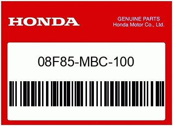 Honda, Sissybar-Platte ERSETZT DURCH 08F85MCK800