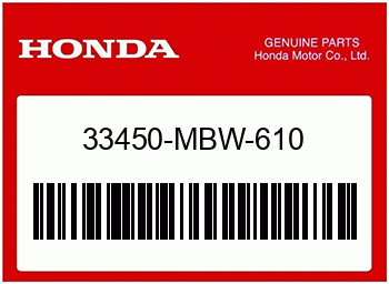 Honda BLINKER VO.LI., Honda-Teilenummer 33450MBW610