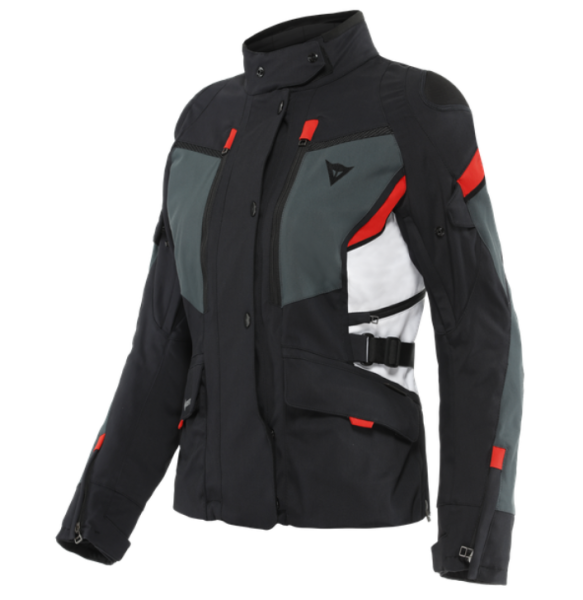 Dainese Carve Master 3 Damen GTX Jacke schwarz/Lava-rot