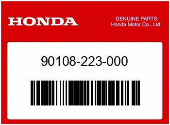 Honda BOLZEN, Honda-Teilenummer 90108223000