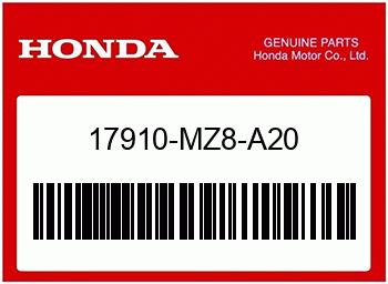 Honda KABEL KOMPL. A, DROSSEL, Honda-Teilenummer 17910MZ8A20