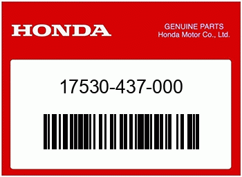 Honda ENTLUEFTUNGSROHR, BENZIN-, 17530437000