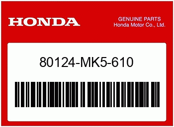 Honda HILFSSCHMUTZFAENGER, H., Honda-Teilenummer 80124MK5610