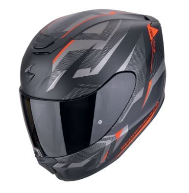 Scorpion EXO-391 AAXO Mattschwarz-Rot