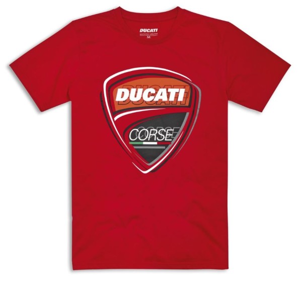 Ducati Corse T-Shirt Sketch Rot