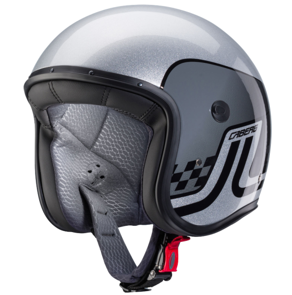 Caberg JETHELM Freeride Trophy silber/schwarz/grau