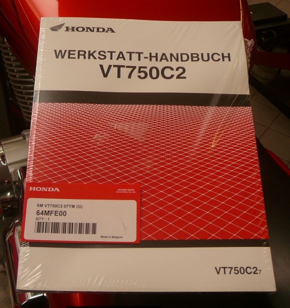 Honda Original Werkstatt-Handbuch SM VT750C2 07 (G)