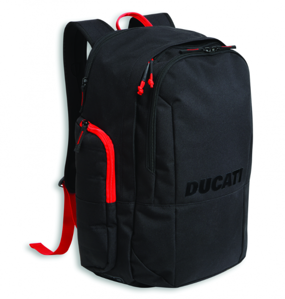 Ducati Original RUCKSACK REDLINE B2 SCHWARZ