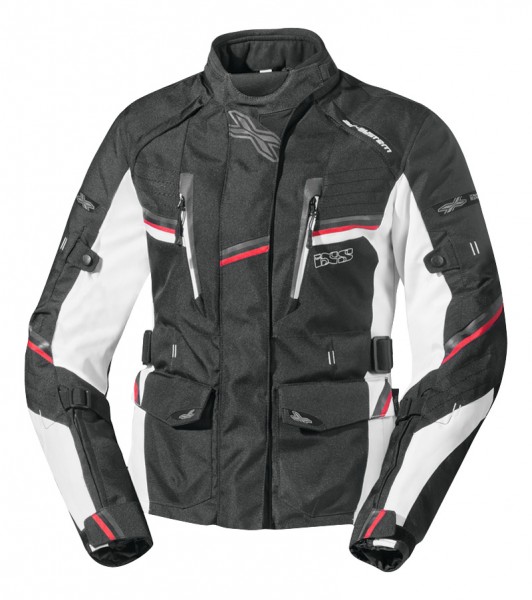 iXS-Herrenjacke Malawi schwarz-weiss