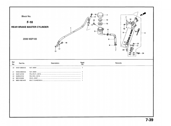 Honda FLANSCHENSCHRAUBE 6X14 mm, 960010601400
