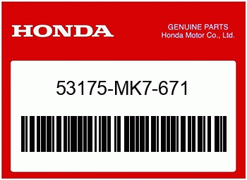 Honda BREMSHEBEL rechts, R. LENKER, Honda-Teilenummer 53175MK7671