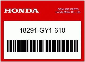 Honda, Dichtung Auspuffrohr