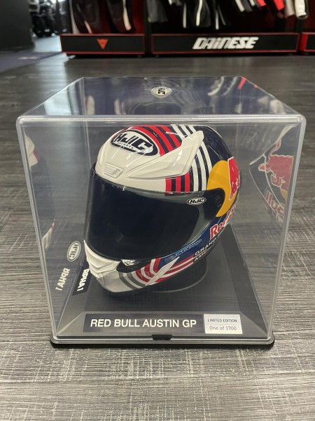 HJC RPHA 1 AUSTIN RED BULL MINIATUR HELM limitiert