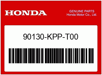Honda INNENSECHSKANTSCHRAUBE, 6, Honda-Teilenummer 90130KPPT00