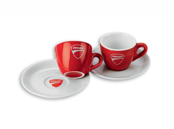 Ducati Espressotassen Company (paarweise)