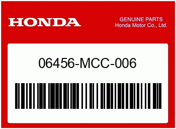 Honda, Bremsklotz Satz