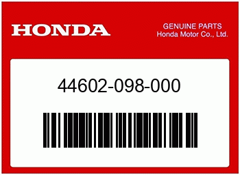 Honda DISTANZHUELSE, V. ACHSE, Honda-Teilenummer 44602098000