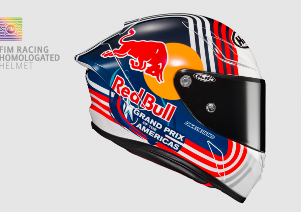 HJC RPHA1 RED BULL AUSTIN GP MC21 INTEGRALHELM