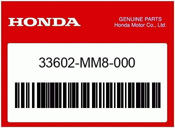 Honda BEFESTIGUNGSSCHEIBE, BLINKER CA250T, VT125, 600, 1100 SHADOW