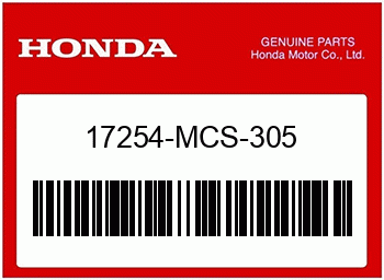 Honda PLATTENSATZ, LUFTTRICHTER, Honda-Teilenummer 17254MCS305