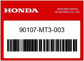 Honda FLANSCHENSCHRAUBE, 8X32, Honda-Teilenummer 90107MT3003